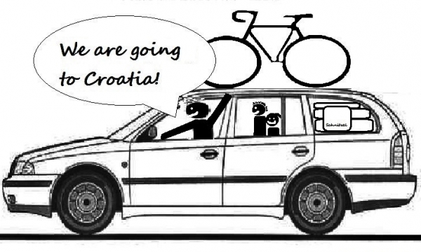 Detail návrhu We are going to Croatia
