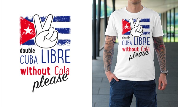 Detail návrhu Cuba Libre