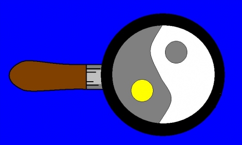 Detail návrhu volské oko