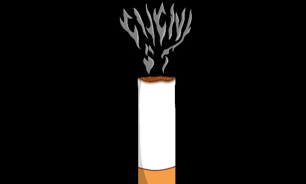 Detail návrhu Cigareta