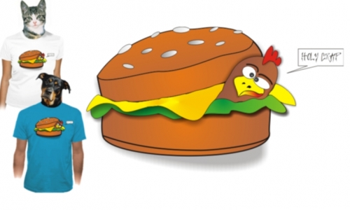 Detail návrhu chickenburger