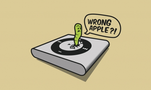 Detail návrhu wrong apple?!