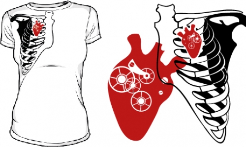 Detail návrhu MECHANIC HEART