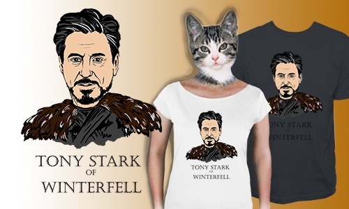 Detail návrhu Tony Stark of Winterfell