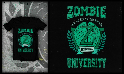 Detail návrhu Zombie University