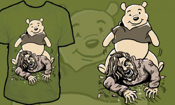 Detail návrhu Hrátky s medvědem