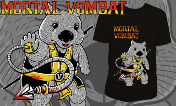 Detail návrhu Mortal Vombat