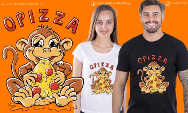 Detail návrhu Opizza