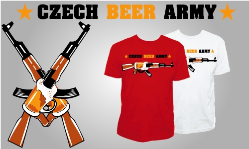Detail návrhu CZECH BEER ARMY