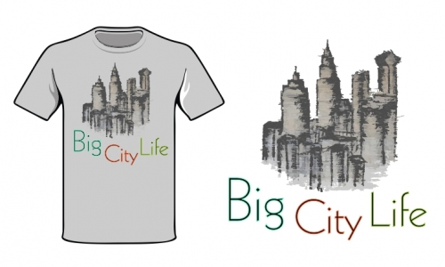 Detail návrhu Big City Life