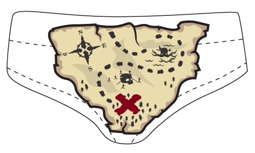 Detail návrhu Mapa pokladů