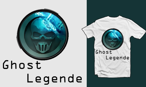 Detail návrhu Ghost Legenda Logo