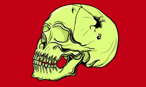 Detail návrhu Skull