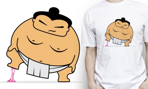 Detail návrhu sumo bublegum
