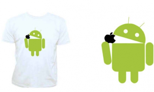 Detail návrhu Android vs apple
