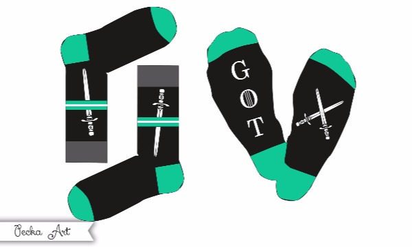 Detail návrhu Návrh na ponožky pre fanúšikov :)