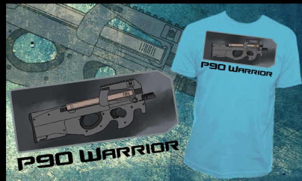 Detail návrhu P90 Warrior