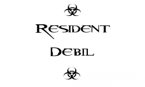 Detail návrhu Resident Debil